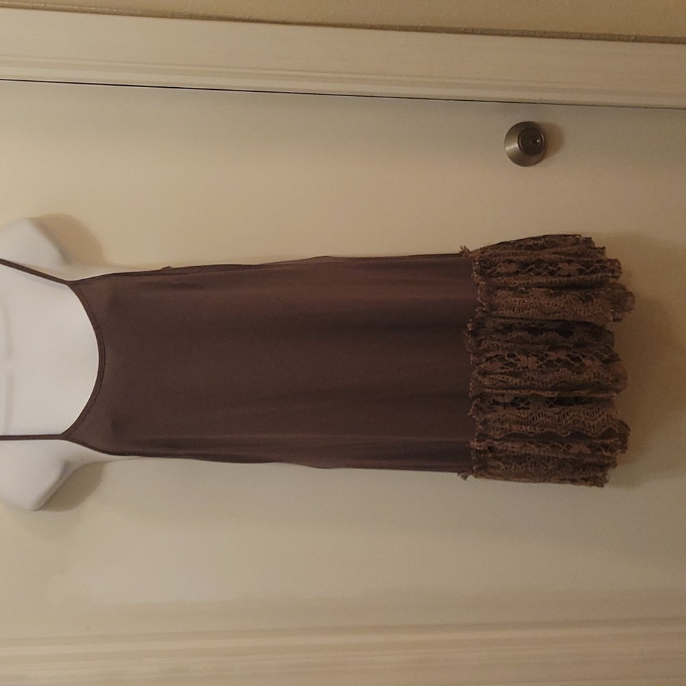 ODDY size M tank/slip dress. Adjustable straps.